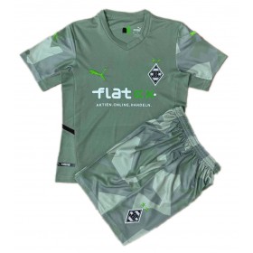 Billige Fotballdrakter Borussia Monchengladbach Barn Bortedraktsett 2021/22 Kortermet